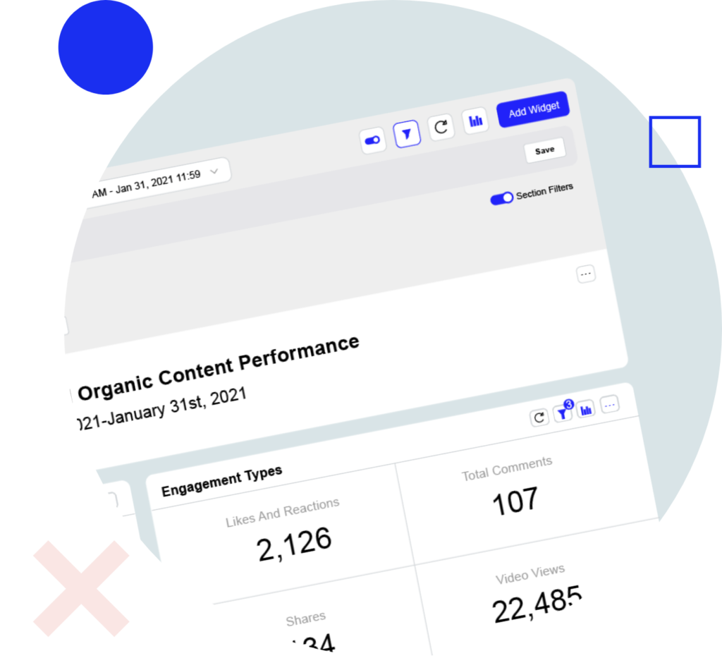 Data dashboard